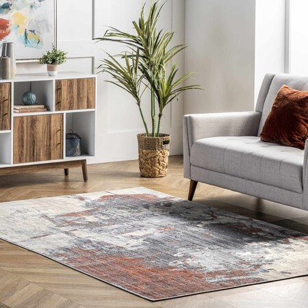 Nuloom Abstract Rivera Area Rug 3ft x 5ft MELA06A-305